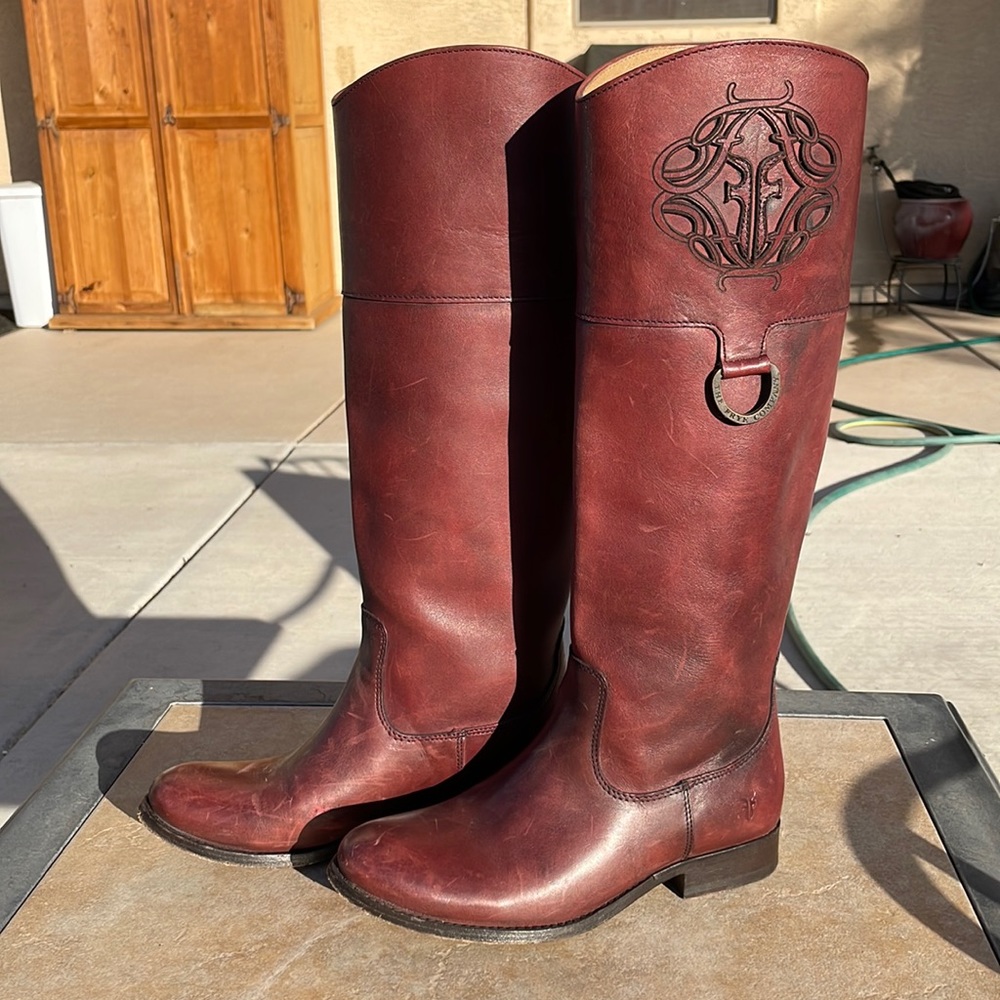 Frye knee high boots